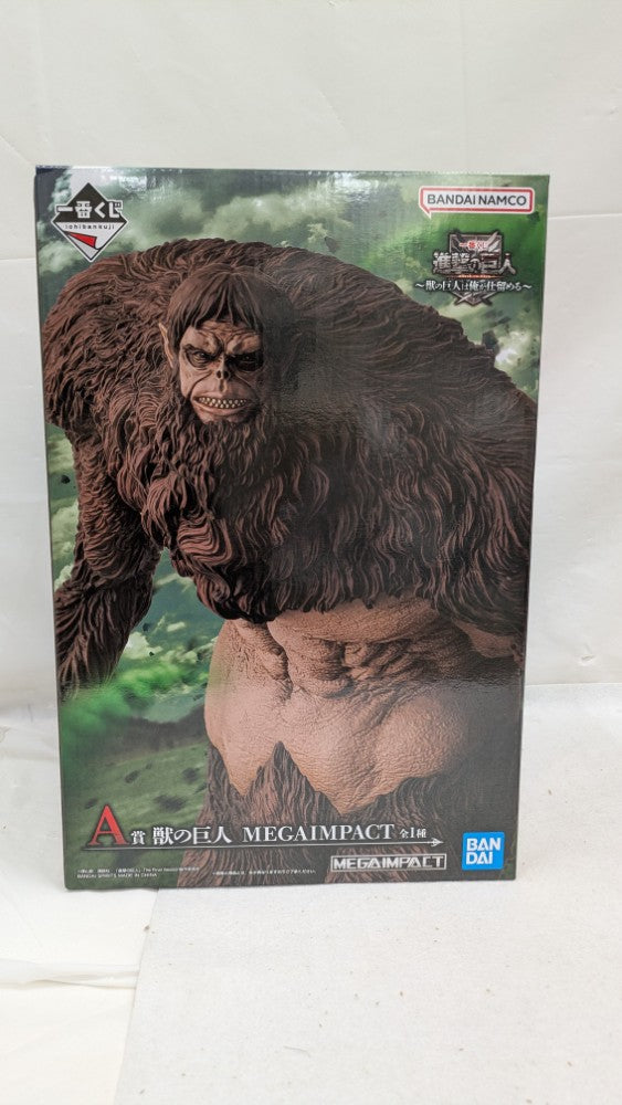 【中古】【未開封】獣の巨人 「一番くじ 進撃の巨人 〜獣の巨人は俺が仕留める〜」 MEGAIMPACT A賞＜フィギュア＞（代引き不可）6537