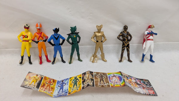 【中古】【開封品】【セット】「HG レインボーマン」全7種＜フィギュア＞（代引き不可）6537