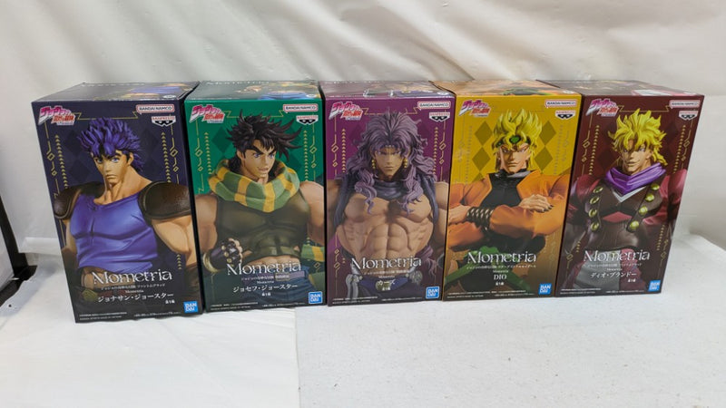 【中古】【未開封】【セット】「ジョジョの奇妙な冒険」 Mometria ジョナサン/ディオ・ブランドー /カーズ/ジョセフ/DIO＜フィギュア＞（代引き不可）6537