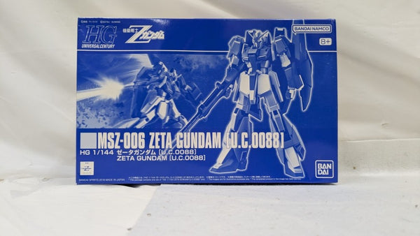 【中古】【未組立】1/144 HGUC MSZ-006 ゼータガンダム[U.C.0088] 「機動戦士Zガンダム」 プレミアムバンダイ限定 [5055366]＜プラモデル＞（代引き不可）6537