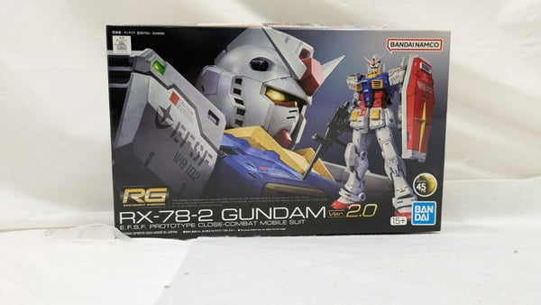【中古】【未組立】1/144 RG RX-78-2 ガンダム Ver2.0 「機動戦士ガンダム」 [5067155]＜プラモデル＞（代引き不可）6537