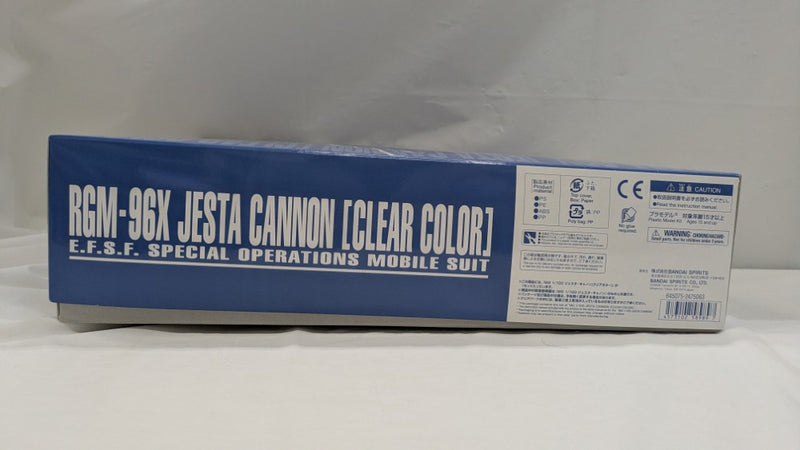 中古】【未組立】1/100 MG RGM-96X ジェスタ・キャノン(クリアカラー