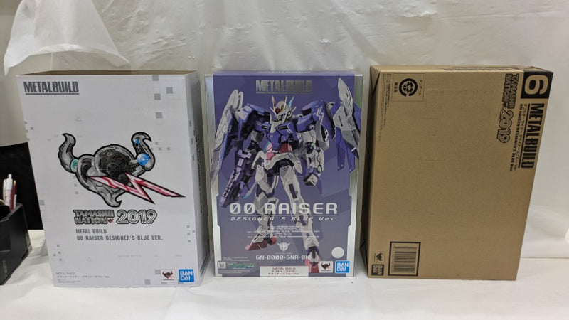 中古】【輸送箱開封】METAL BUILD ダブルオーライザー デザイナーズ