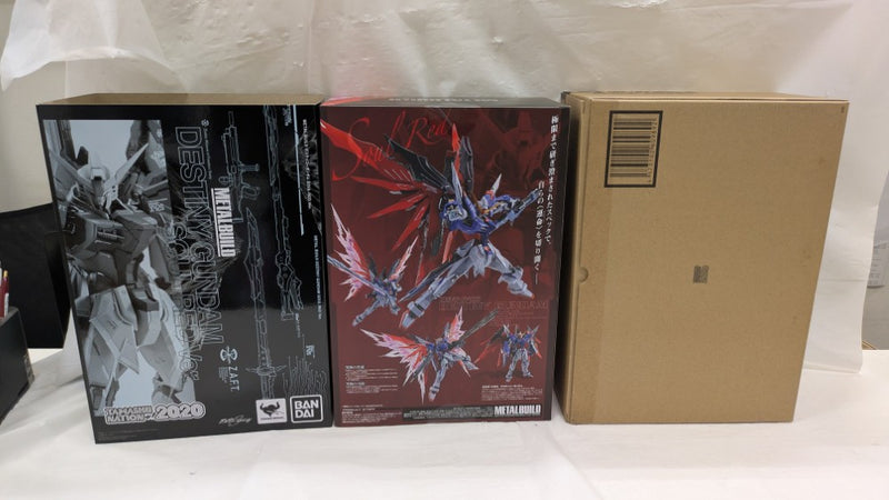 中古】【輸送箱開封】METAL BUILD デスティニーガンダム SOUL RED Ver