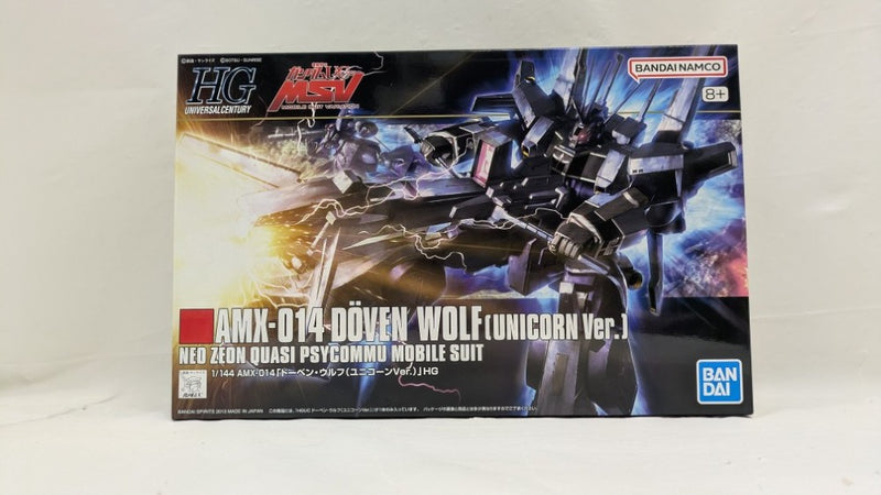 中古】【未組立】1/144 HGUC AMX-014 ドーベン・ウルフ(ユニコーンVer