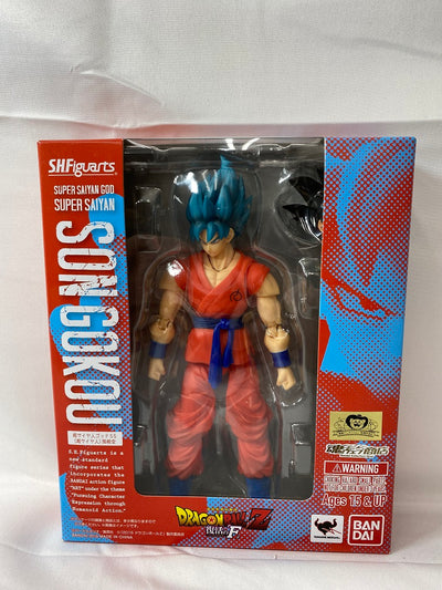 【中古】【未開封】S.H.Figuarts 超サイヤ人ゴッドSS(超サイヤ人)孫悟空 「ドラゴンボールZ 復活の『F』」 魂ウェブ商店...