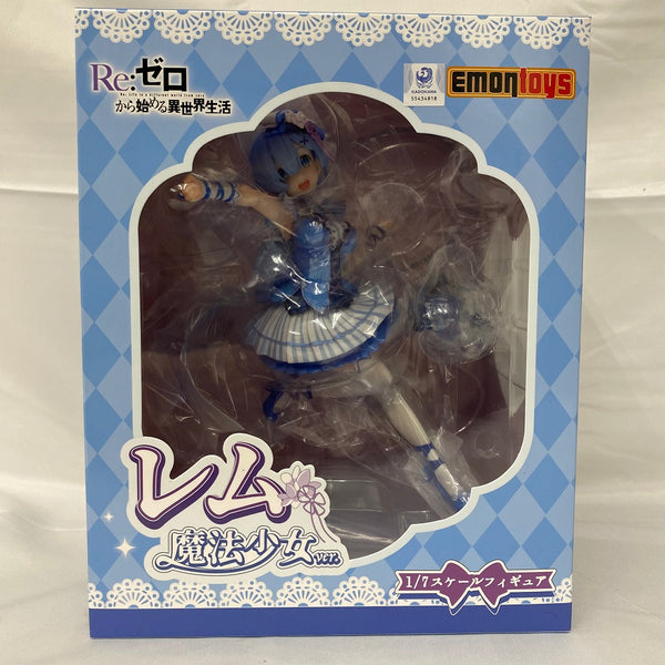 中古】【未開封】レム 魔法少女ver. 「Re：ゼロから始める異世界生活」 1/7 PVC＆ABS製塗装済み完成品＜フィギュア＞（代引き不