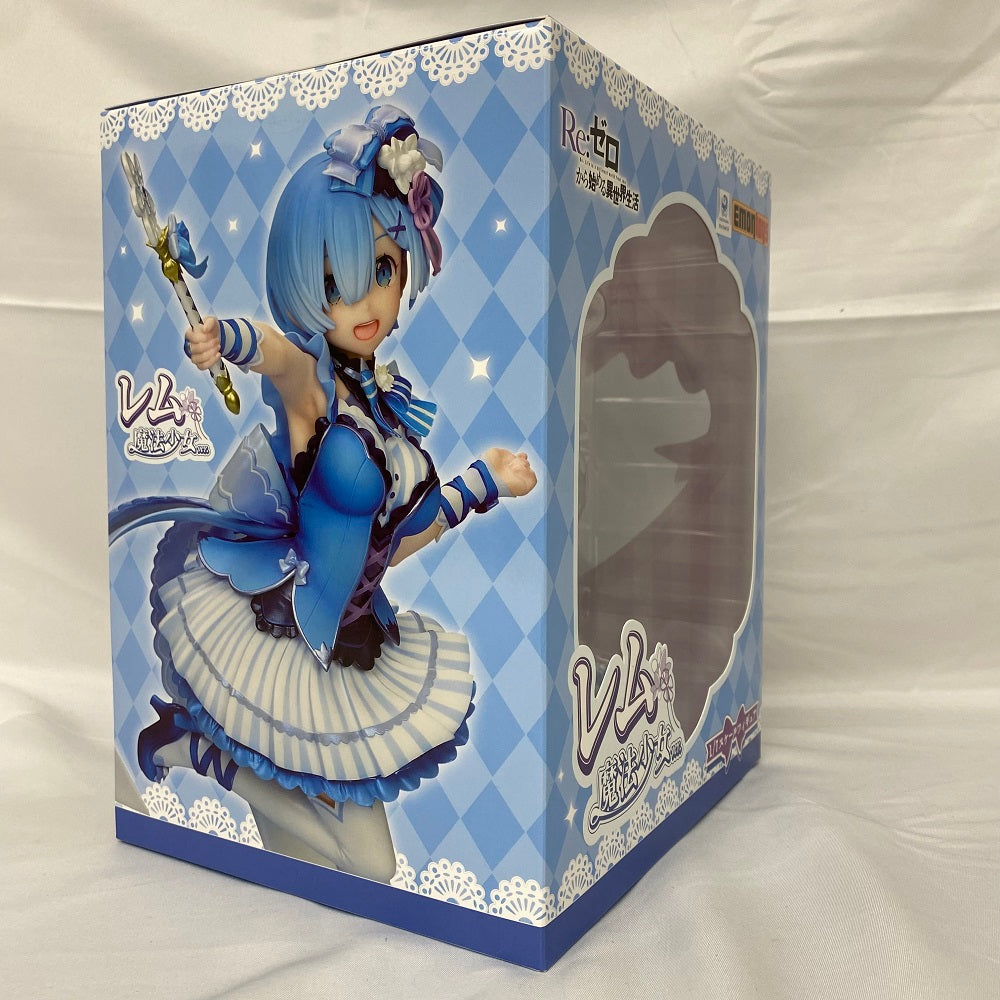 中古】【未開封】レム 魔法少女ver. 「Re：ゼロから始める異世界生活」 1/7 PVC＆ABS製塗装済み完成品＜フィギュア＞（代引き不