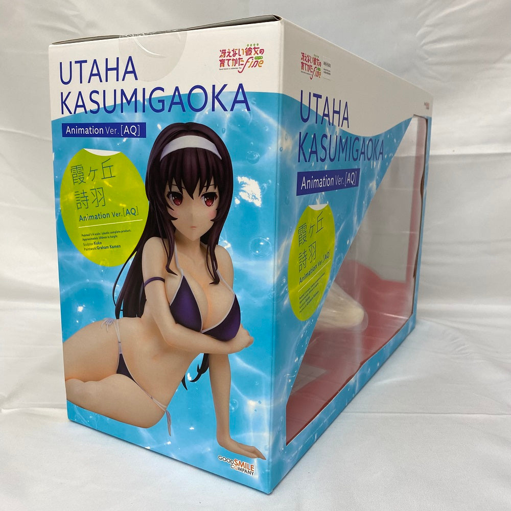 【中古】【未開封】霞ヶ丘詩羽 Animation Ver. [AQ] 「冴えない彼女の育てかたFine」 1/4  プラスチック製塗装済み完成品＜フィギュア＞（代引き不可）6541