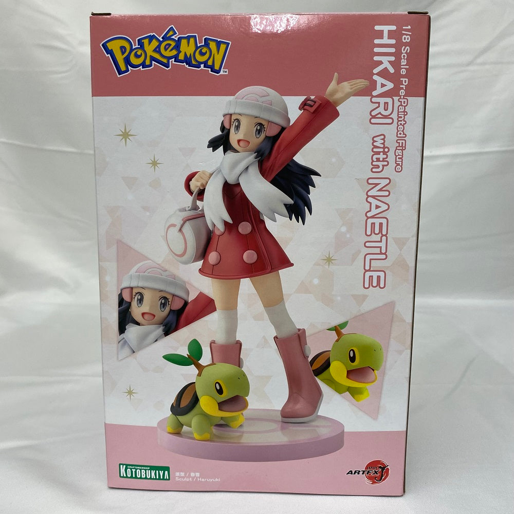 【中古】【未開封】ARTFX J ヒカリ with ナエトル 「ポケットモンスター プラチナ」 1/8  PVC製塗装済み完成品＜フィギュア＞（代引き不可）6541