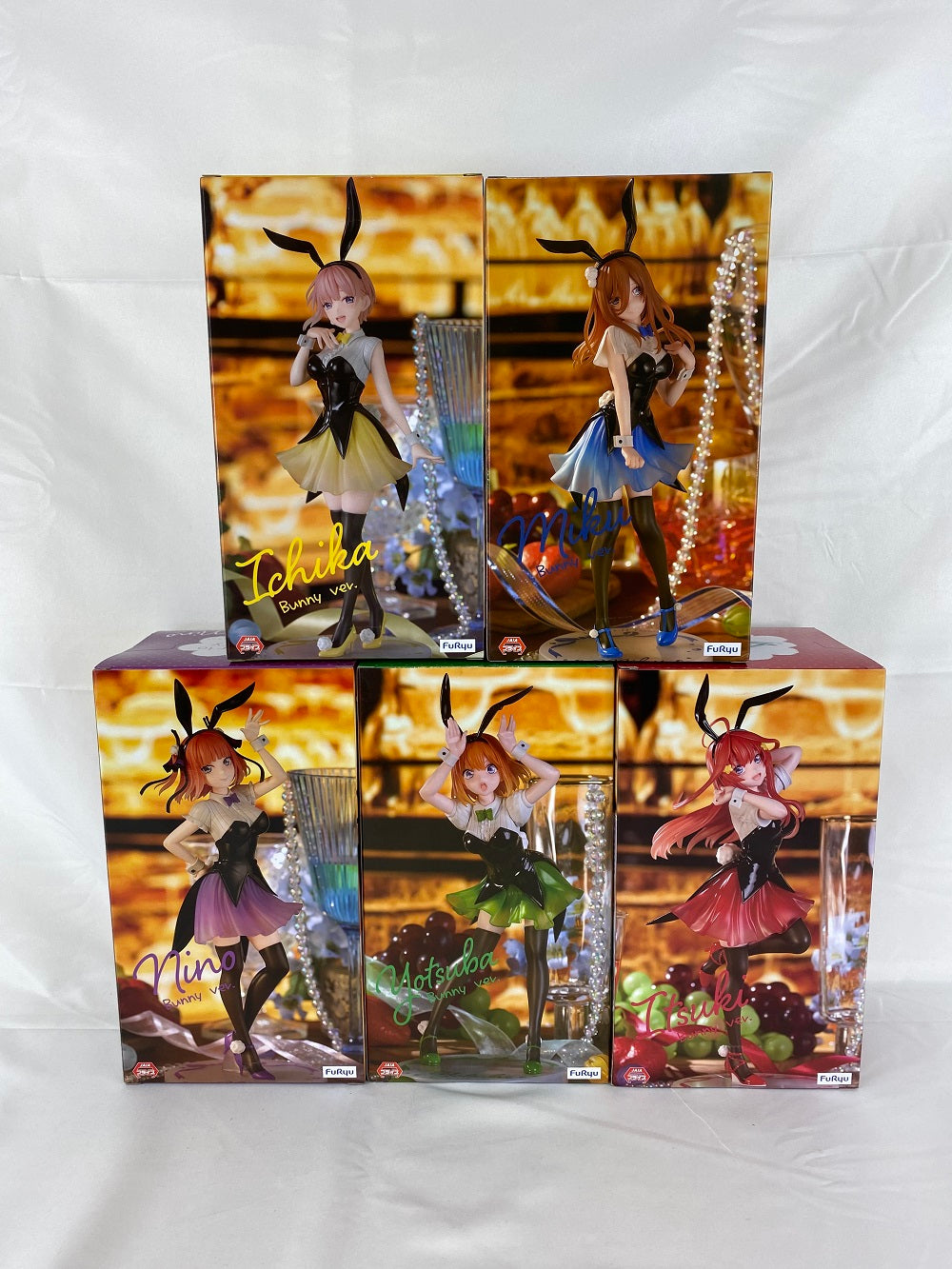 中古】【未開封】【セット】 「映画 五等分の花嫁」 Trio-Try-iT Figure-「中野一花」「中野三玖」「中野二乃」「中野四葉」