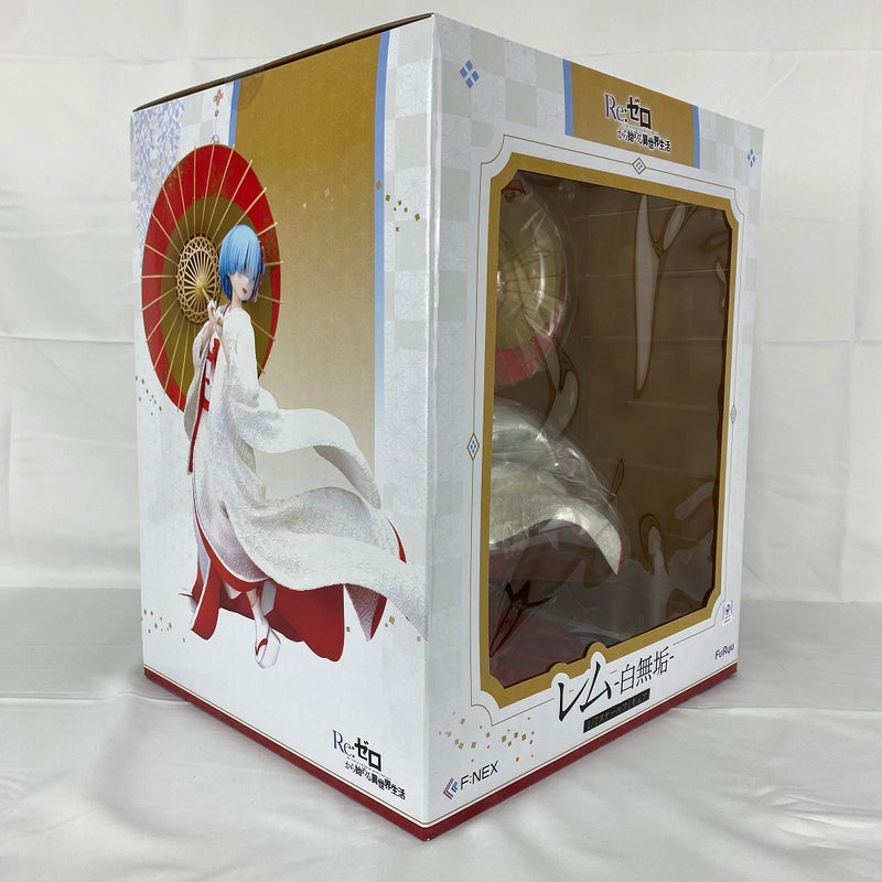 【中古】【未開封】レム -白無垢- 「Re：ゼロから始める異世界生活」 1/7 PVC＆ABS製塗装済み完成品 F：NEX限定＜フィギュア＞（代引き不可）6541