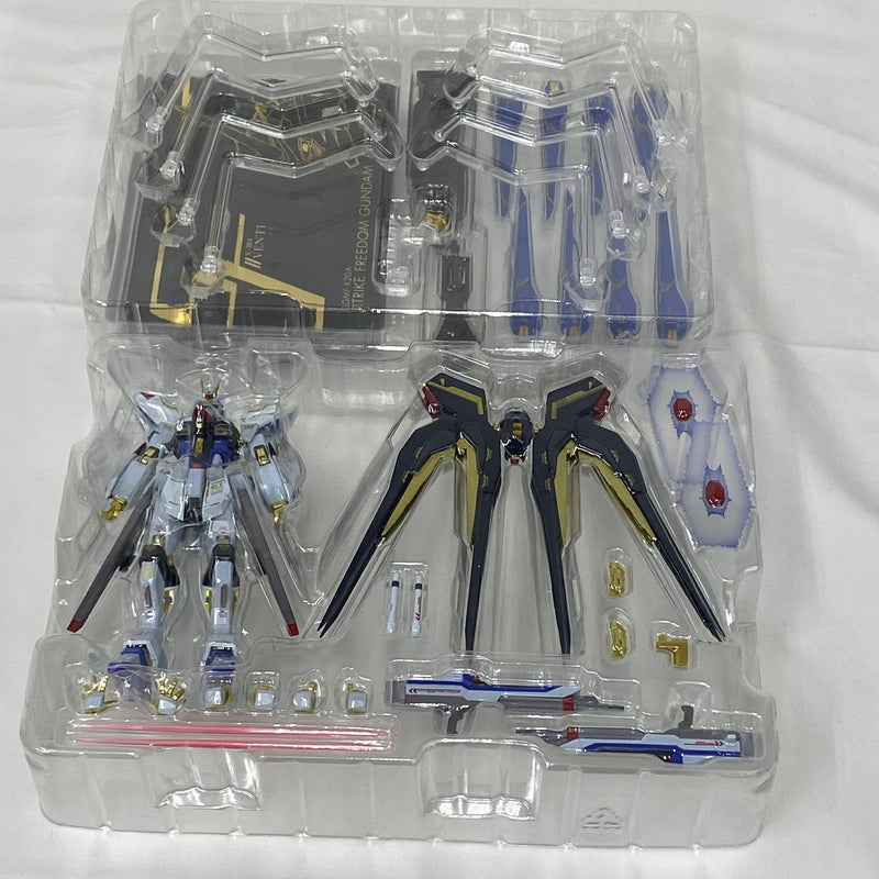 【中古】【開封品】METAL ROBOT魂 ＜SIDE MS＞ ストライクフリーダムガンダム 20th Anniversary Ver. 「機動戦士ガンダム SEED DESTINY」 魂ウェブ商店限定＜フィギュア＞（代引き不可）6541