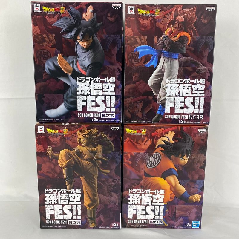 【中古】【未開封】【セット】「ドラゴンボール超」 孫悟空FES!! 4種セット＜フィギュア＞（代引き不可）6541