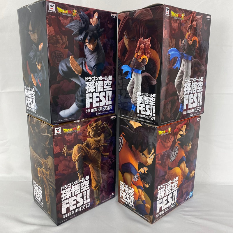 【中古】【未開封】【セット】「ドラゴンボール超」 孫悟空FES!! 4種セット＜フィギュア＞（代引き不可）6541