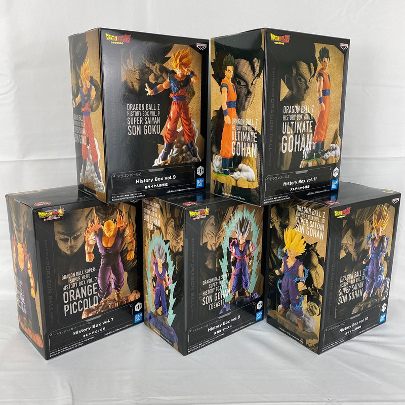 【中古】【未開封】【セット】「ドラゴンボールZ」 History Box vol.７~11 5種セット＜フィギュア＞（代引き不可）6541