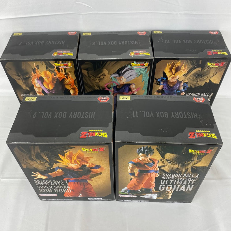 【中古】【未開封】【セット】「ドラゴンボールZ」 History Box vol.７~11 5種セット＜フィギュア＞（代引き不可）6541