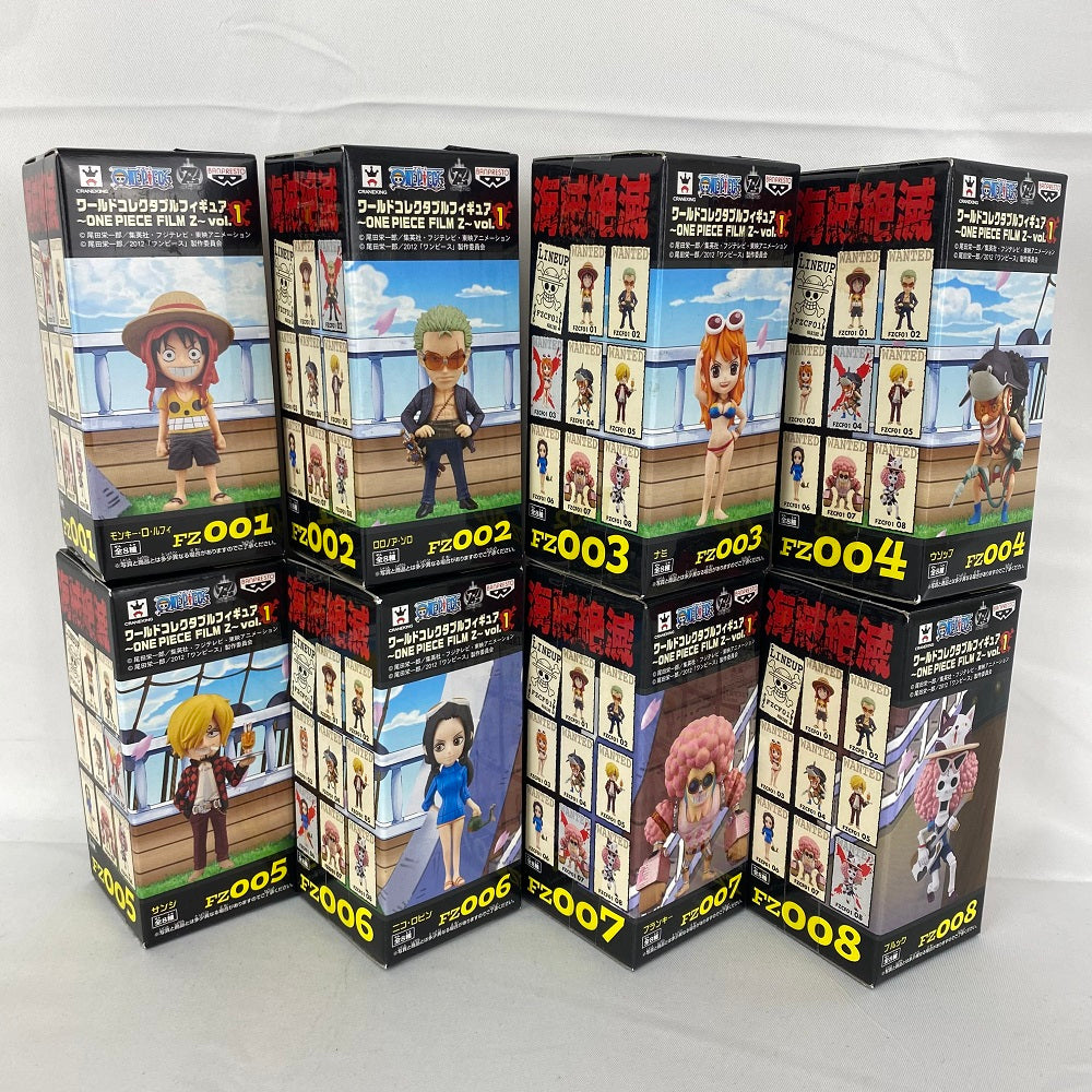 中古】【未開封】全8種セット 「ワンピース」 ワールドコレクタブル