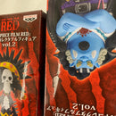 【中古】【未開封】【セット】「ワンピース FILM RED」 ワールドコレクタブルフィギュアvol.1＋vol.2＜フィギュア＞（代引き不可）6541
