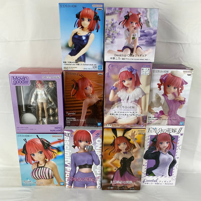 【中古】【未開封】【セット】 「五等分の花嫁」中野二乃 10種セット＜フィギュア＞（代引き不可）6541