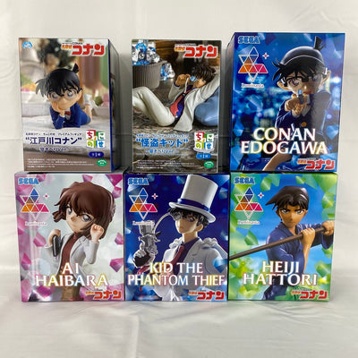 【中古】【未開封】【6体セット】「名探偵コナン」 ちょこのせプレミアムフィギュア＆「名探偵コナン」 Luminasta＜フィギュア＞（...