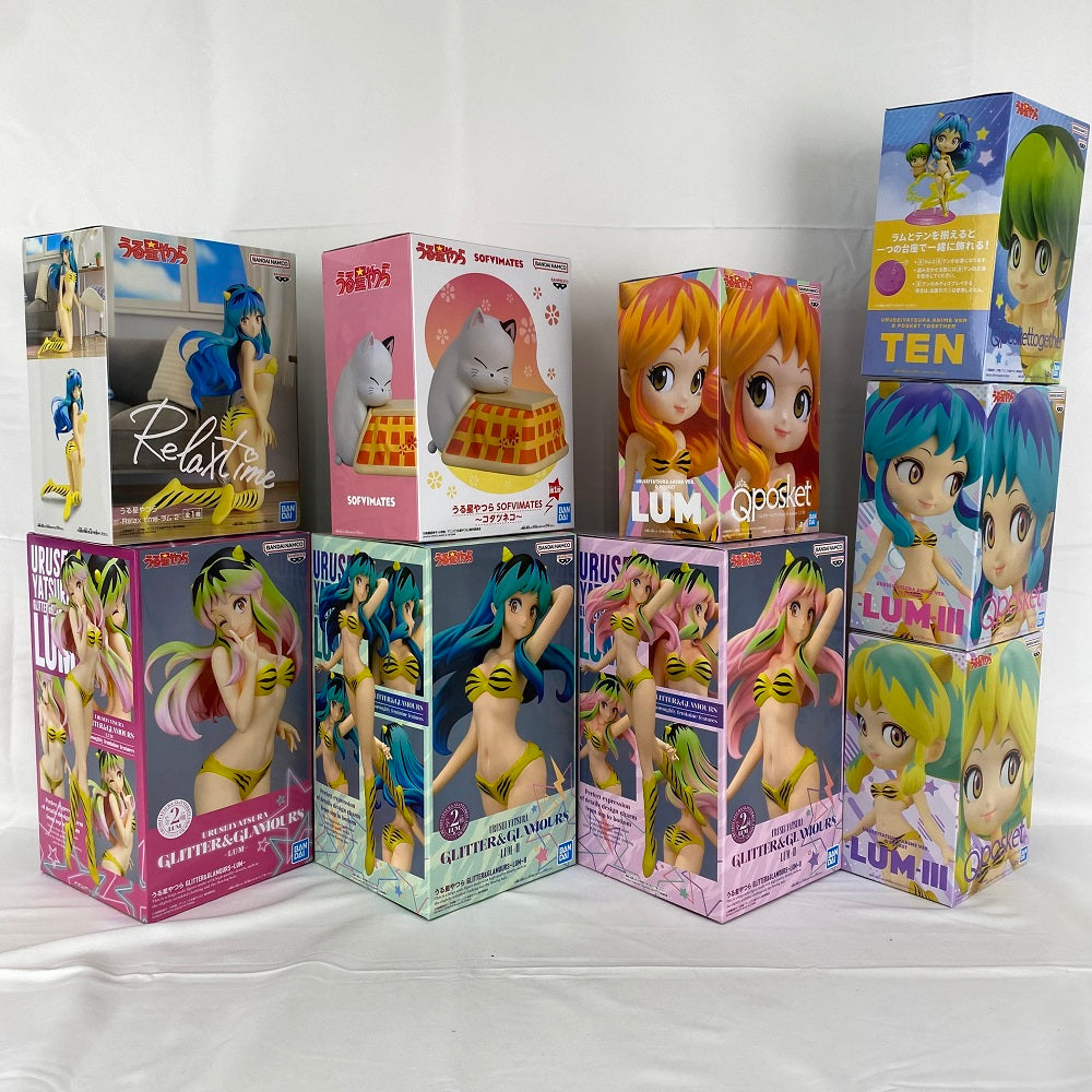 うる星やつら　フィギュア　8種セット 中古】【未開封】【セット】うる星やつら 「ラム」「テン