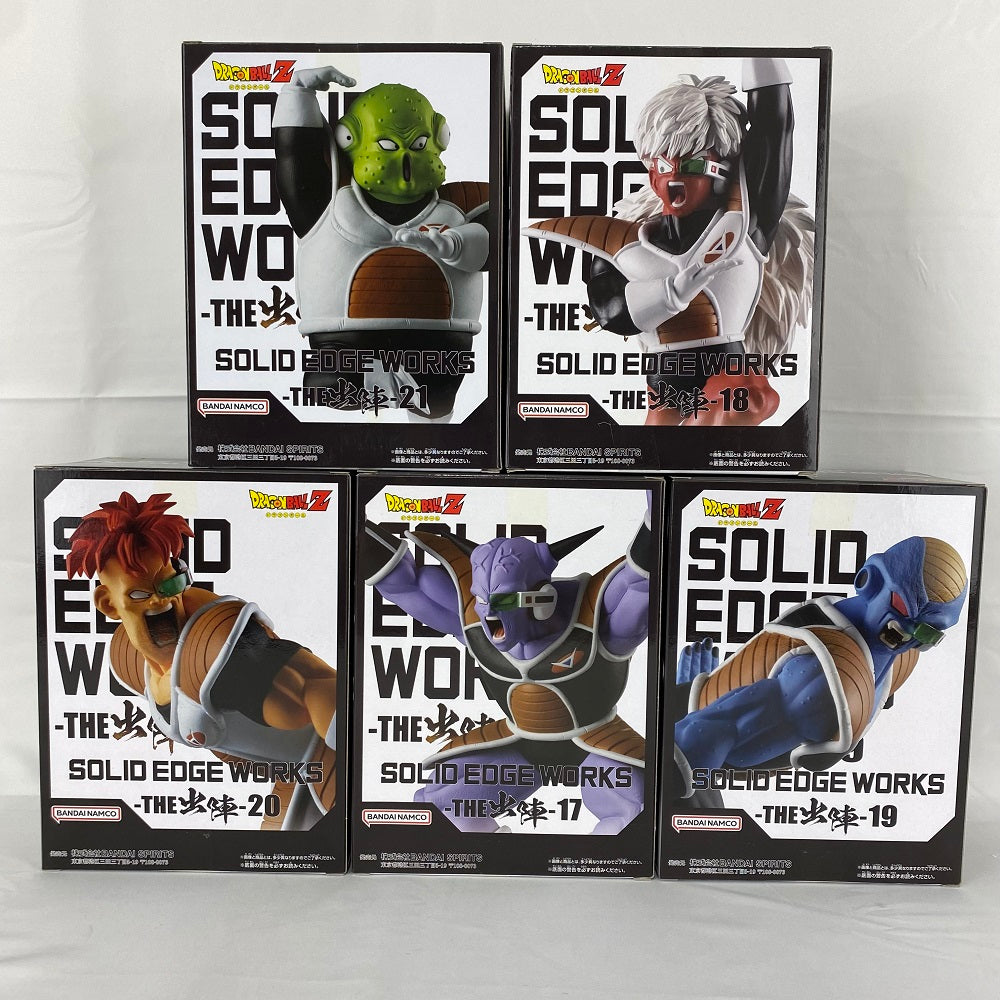 Amazon | Z ギニュー特戦隊 フィギュア 5種セット SOLID EDGE