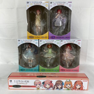 【中古】【未開封】【セット】 「みんなのくじ 映画 五等分の花嫁 -China Princess-」 フィギュア 5種セット・「ラスト...