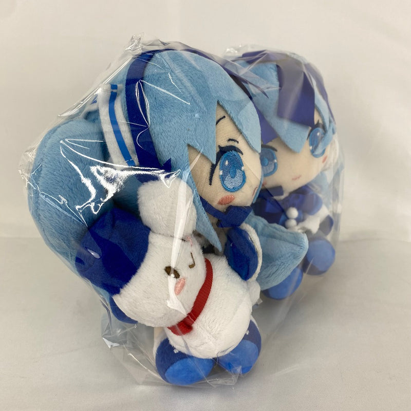 【中古】【開封品】ぬいぐるみ　全2種セット 雪ミクぬいぐるみ 2012ver. 「キャラクターボーカルシリーズ01 初音ミク」＜コレクターズアイテム＞（代引き不可）6541