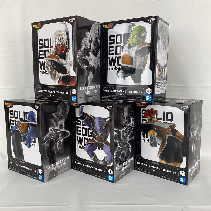 【中古】【未開封】【セット】ドラゴンボールZ SOLID EDGE WORKS-THE出陣　18 ジース＆21 グルド＆19 バータ＆17 ギニュー＆20 リクーム＜フィギュア＞（代引き不可）6541