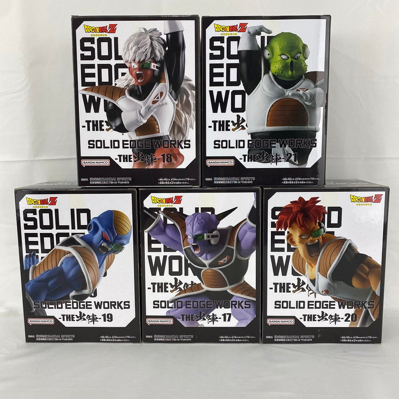 【中古】【未開封】【セット】ドラゴンボールZ SOLID EDGE WORKS-THE出陣　18 ジース＆21 グルド＆19 バータ＆17 ギニュー＆20 リクーム＜フィギュア＞（代引き不可）6541