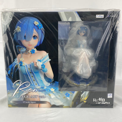 【中古】【未開封】フィギュア　レム -エッグアートVer. 「Re：ゼロから始める異世界生活」 1/7 塗装済み完成品 F：NEX限定...