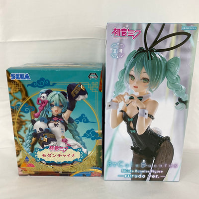 【中古】【未開封】【セット】「初音ミクシリーズ」 Luminasta“初音ミク”-モダンチャイナ-＆「VOCALOID」 BiCute...