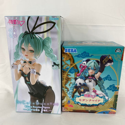 【中古】【未開封】【セット】初音ミク 「VOCALOID」 BiCute Bunnies Figure-rurudo ver.-＆「初...