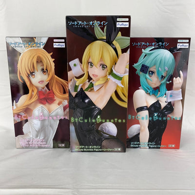 【中古】【未開封】【セット】 「ソードアート・オンライン」 BiCute Bunnies Figureアスナ/リーファ/シノン 3種セ...