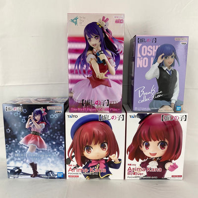 【中古】【未開封】【セット】 「【推しの子】」星野アイ・黒川あかね・有馬かな 5種セット＜フィギュア＞（代引き不可）6541