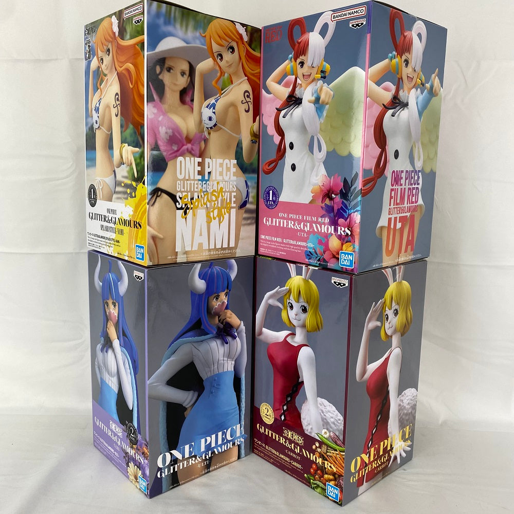 中古】【未開封】【セット】ワンピース GLITTER＆GLAMOURS「ナミ