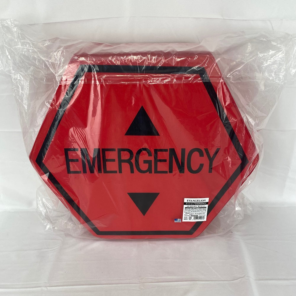 中古】【未開封】EMERGENCY クッション 「ヱヴァンゲリヲン新