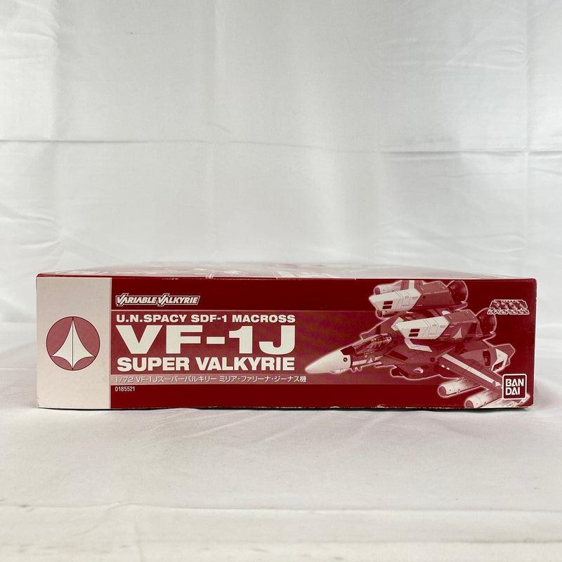 【中古】【未組立】1/72 VF-1J スーパーバルキリー ミリア・ファリーナ・ジーナス機 「超時空要塞マクロス」 プレミアムバンダイ限定 [0185521]＜プラモデル＞（代引き不可）6541