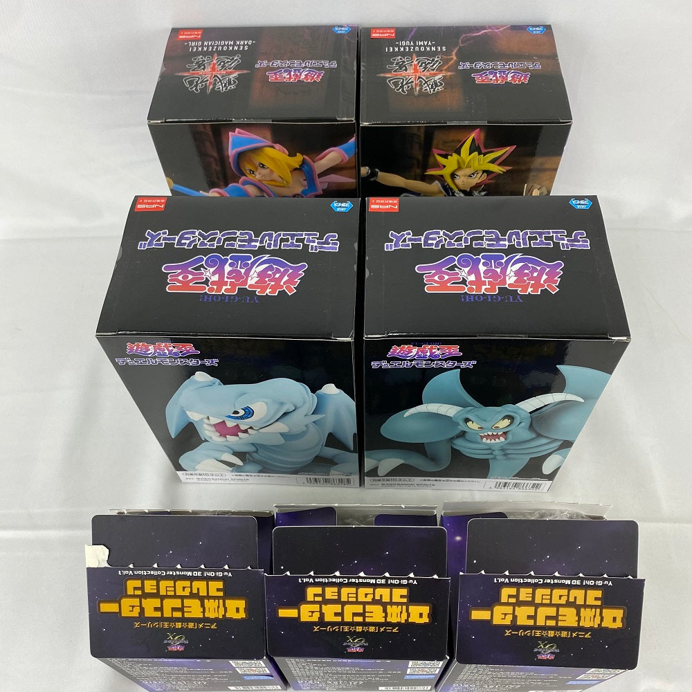 遊戯王 デュエルモンスターズ　フィギュア　7体セット 中古】【開封品】【セット】「遊☆戯☆王デュエルモンスターズ