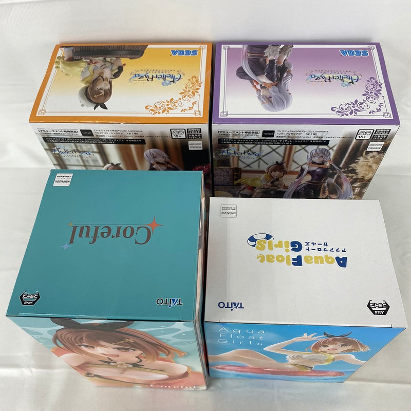 【中古】【未開封】【セット】 「ライザのアトリエ」Coreful・Aqua Float Girls・Luminasta 4種セット＜フィギュア＞（代引き不可）6541