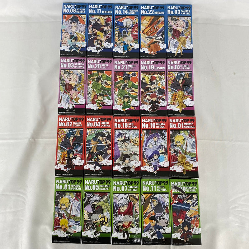 【中古】【未開封】【セット】「NARUTO-ナルト-　NARUTOP99　ワールドコレクタブルフィギュアvol.2~5」の全5種４セット 計20個セット＜フィギュア＞（代引き不可）6541