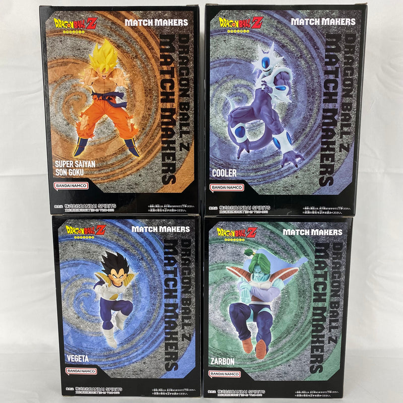 【中古】【未開封】【セット】 「ドラゴンボールZ」 MATCH MAKERS 超サイヤ人 孫悟空VSクウラ  ベジータVSザーボン 4種セット＜フィギュア＞（代引き不可）6541