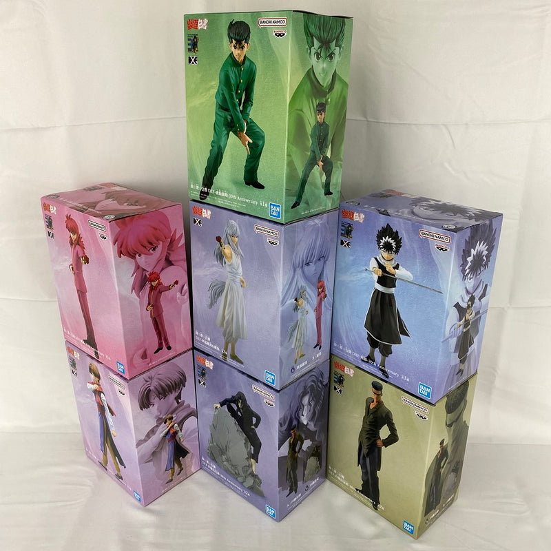 【中古】【未開封】【セット】「幽☆遊☆白書」 DXF 30th Anniversary フィギュア 7種セット＜フィギュア＞（代引き不可）6541