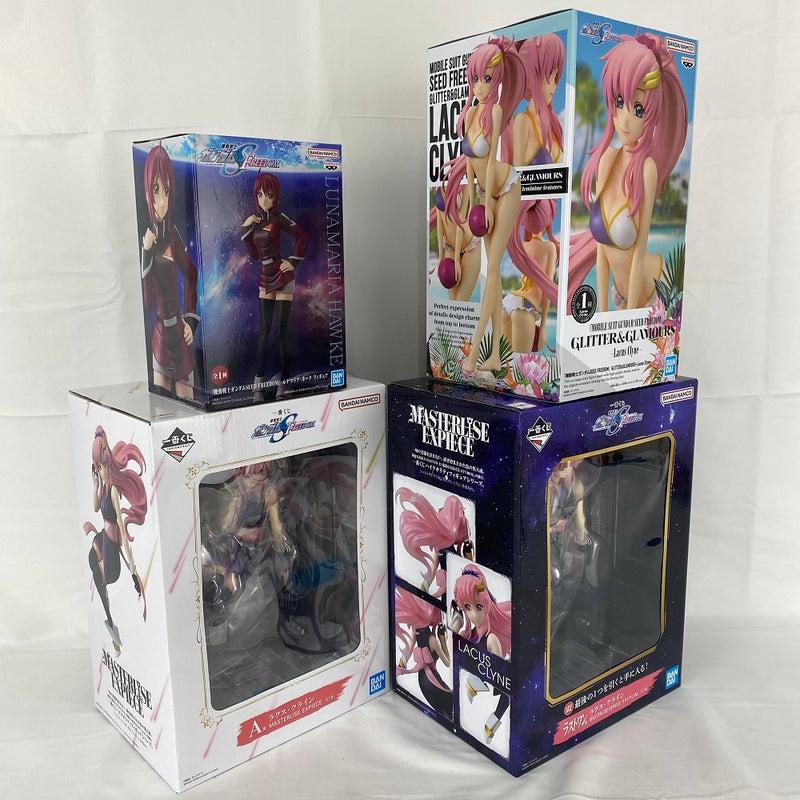 【中古】【未開封】【セット】「機動戦士ガンダムSEED FREEDOM」ルナマリア・ホーク、ラクス・クライン フィギュア4種セット＜フィギュア＞（代引き不可）6541