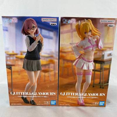 【中古】【未開封】【セット】 「2.5次元の誘惑」 GLITTER＆GLAMOURS 「天乃リリサ 制服ver.」「リリエル 天使衣装...