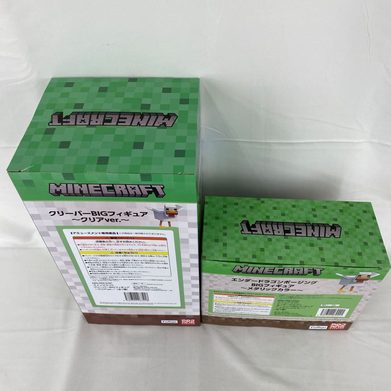 【中古】【未開封】【セット】「MINECRAFT -マインクラフト-」クリーパー＆エンダードラゴン＜フィギュア＞（代引き不可）6541