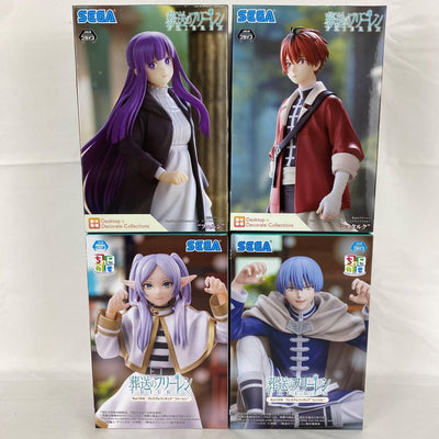 【中古】【未開封】【セット】「葬送のフリーレン」 ちょこのせプレミアムフィギュア＆Desktop×Decorate Collectio...