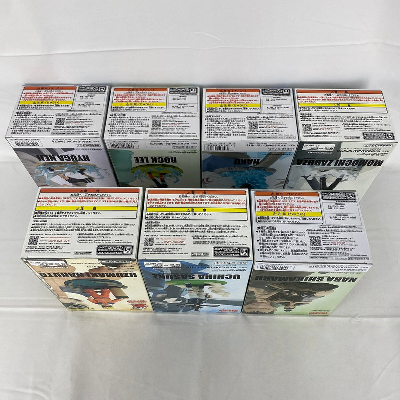 【中古】【未開封】【セット】「NARUTO-ナルト-」 Memorable Saga うずまきナルト＆うちはサスケ＆奈良シカマル＆日向ネジ＆ロック・リー＆白＆桃地再不斬＜フィギュア＞（代引き不可）6541