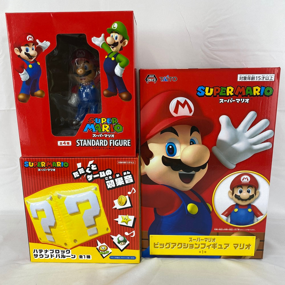 中古】【未開封】【セット】「スーパーマリオ」フィギュア・サウンド